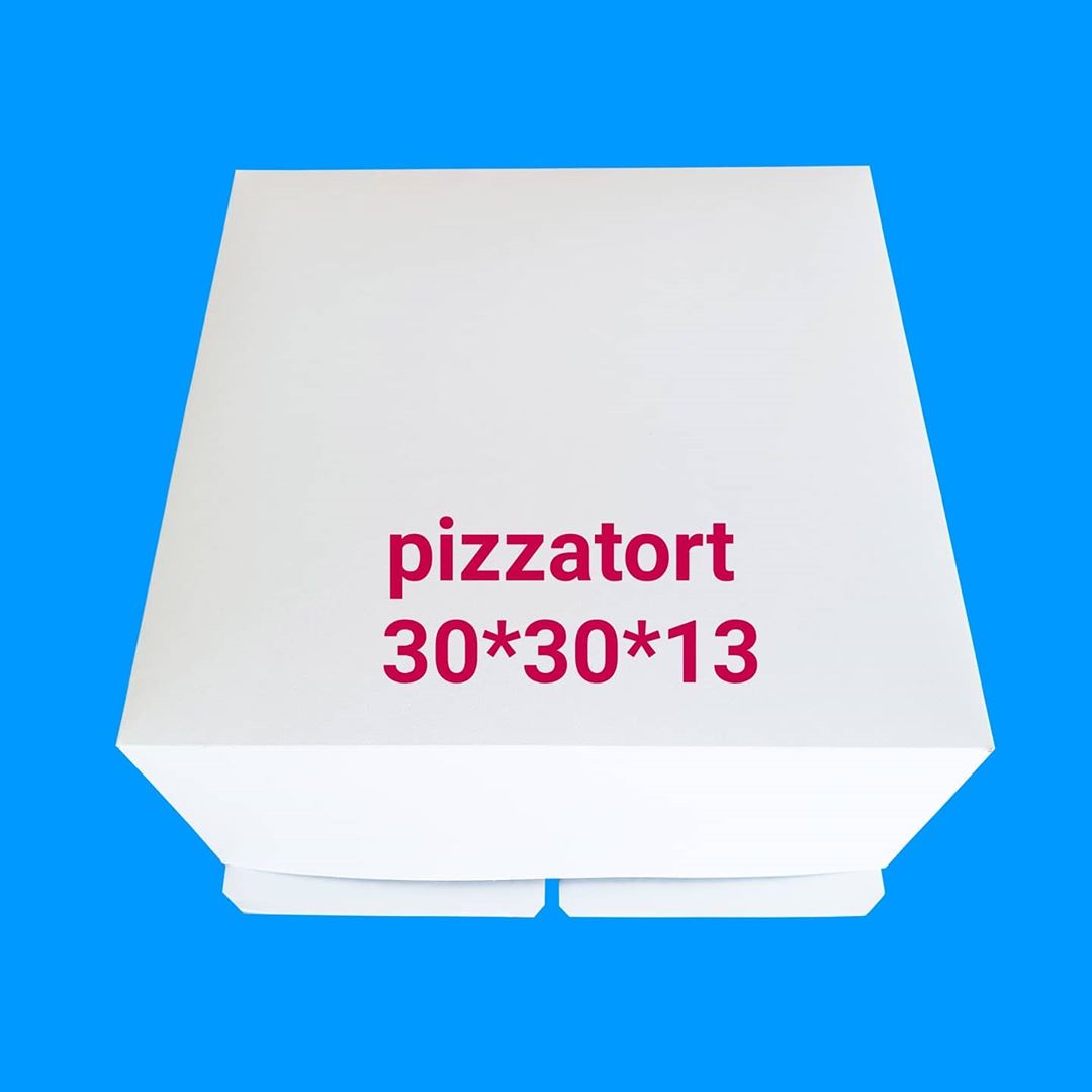 картинка Коробка для торта 3 кг 100 штук 30*30*13 см  от магазина Упаковка Пицца Торт