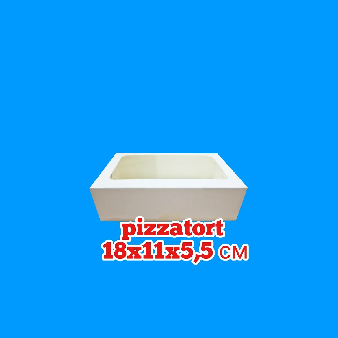 Коробка для макаронс 18*11*5,5 см 200 штук
